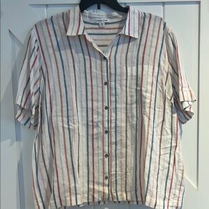 Cold water Creek linen top